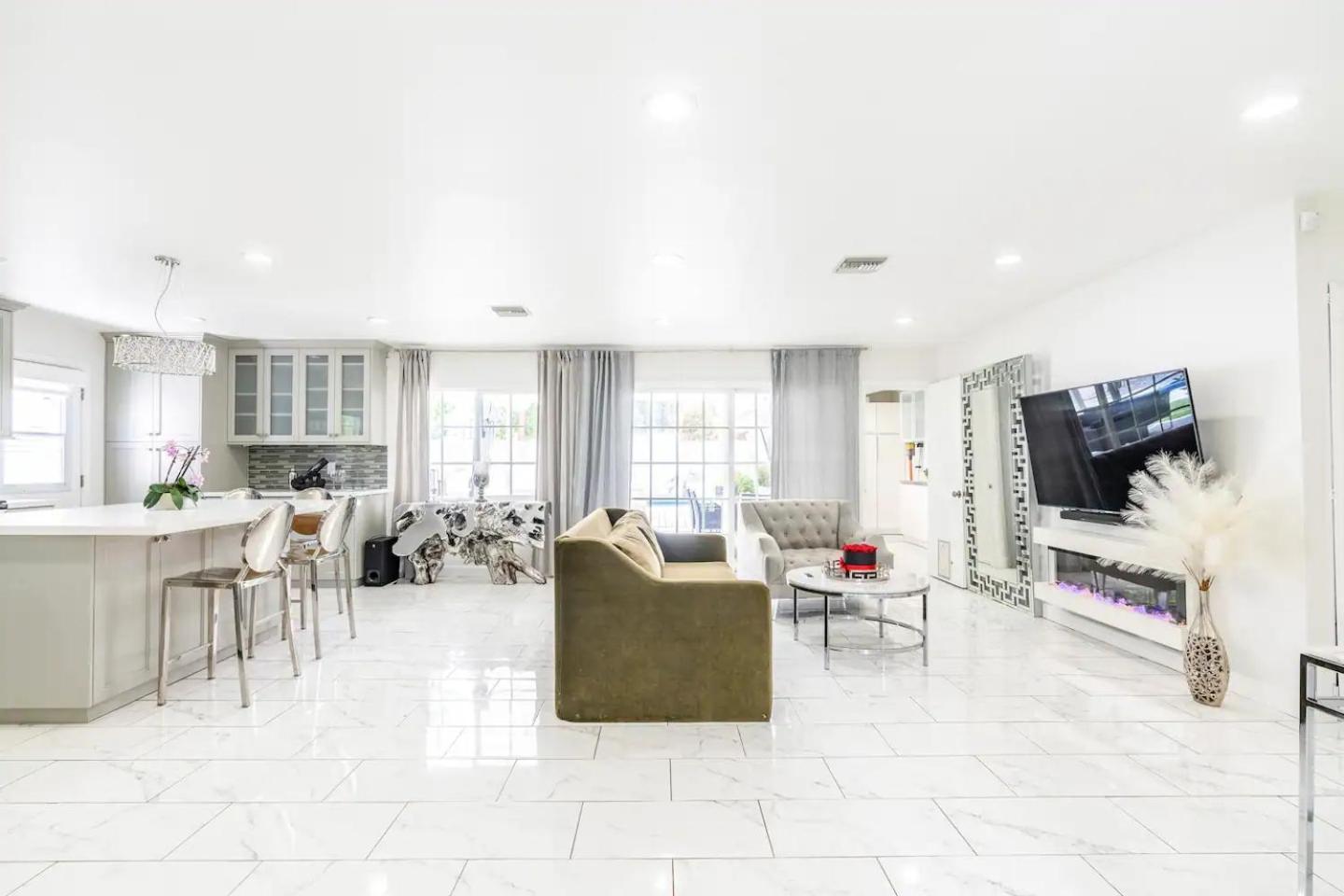 New Luxury Entertaining House With Pool Spa Sauna Tesla Charger Pets Los Angeles Extérieur photo